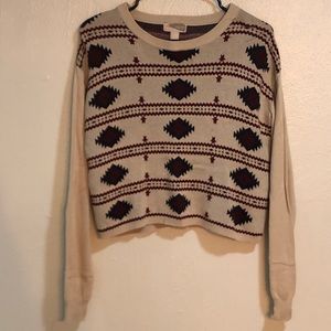Forever 21 Crop Top Sweater